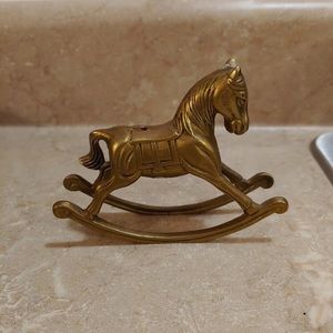 🟢Brass Rocking Horse